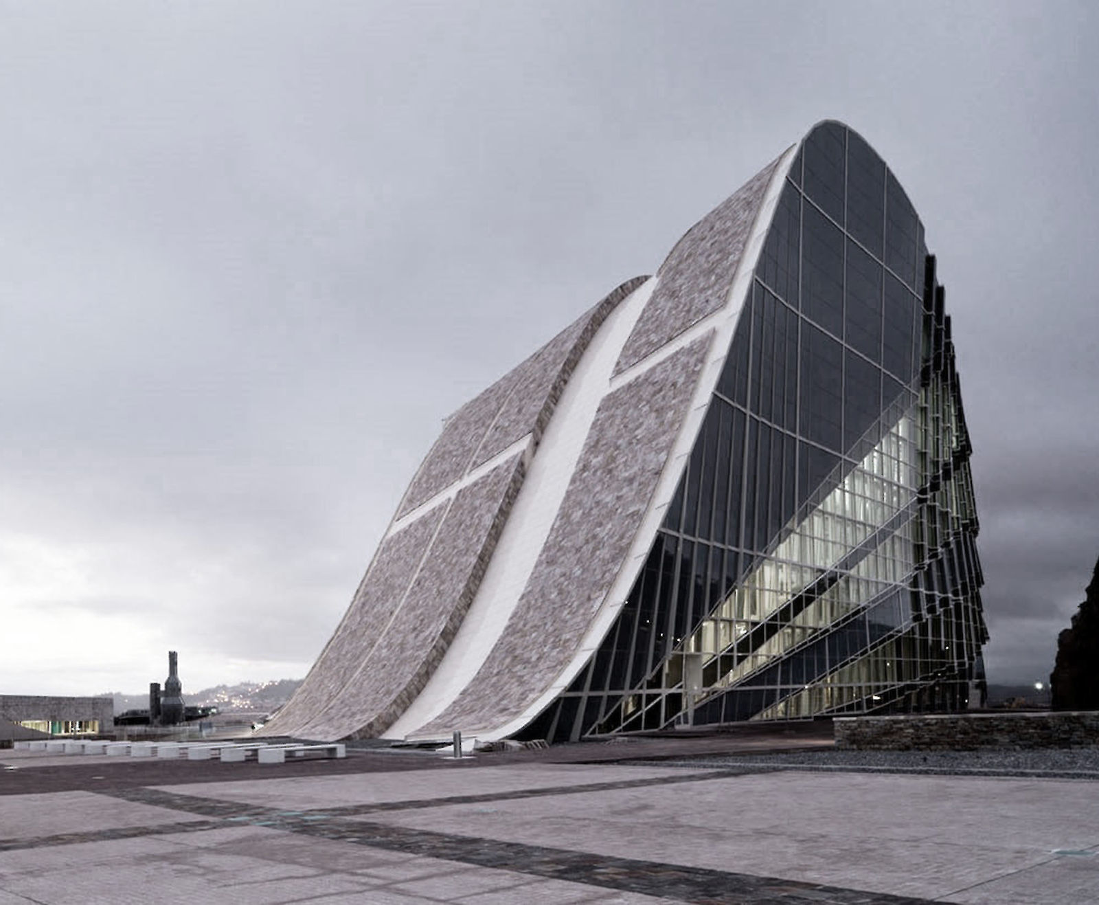 City of Culture of Galicia - collaboration with CSArquitectura. Museum