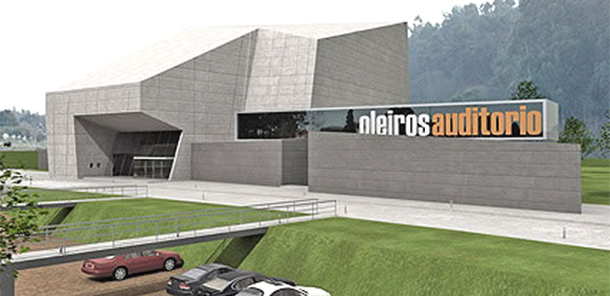 Auditorium in Oleiros - Vier architects